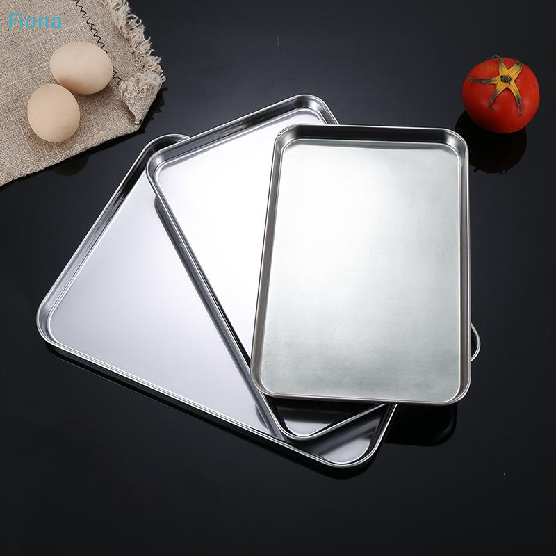 Meal Prep Menu - ☭ Rechteckige Edelstahl-Backbleche - Professionelle Ofenfeste