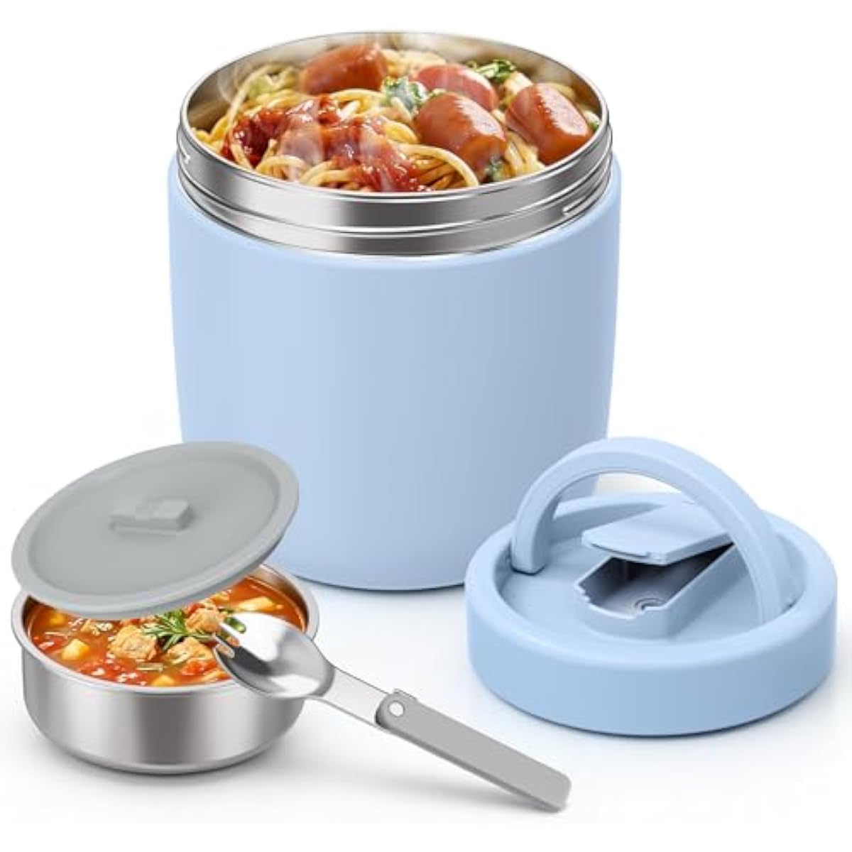 Stainless Bento Box - Vakuumisolierte Edelstahl-Lunchbox für Erwachsene, 40,5 oz