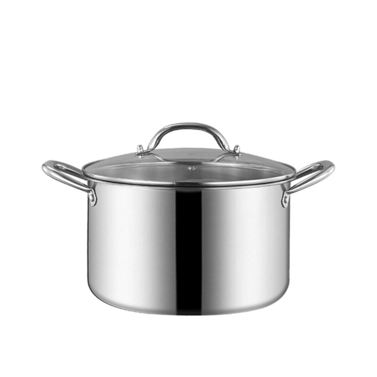 Meal Prep Glass Containers Oven Safe - Hybrid-Antihaft-Kochtopf mit Deckel aus gehärtetem Glas,