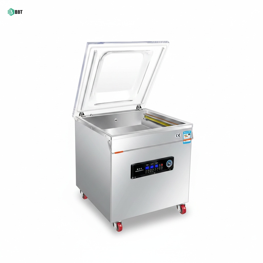Meal Prep Bulking - Automatische Vakuum-Lebensmittelversiegelungsmaschine mit One-Touch-Bedienung und LED-Anzeige,