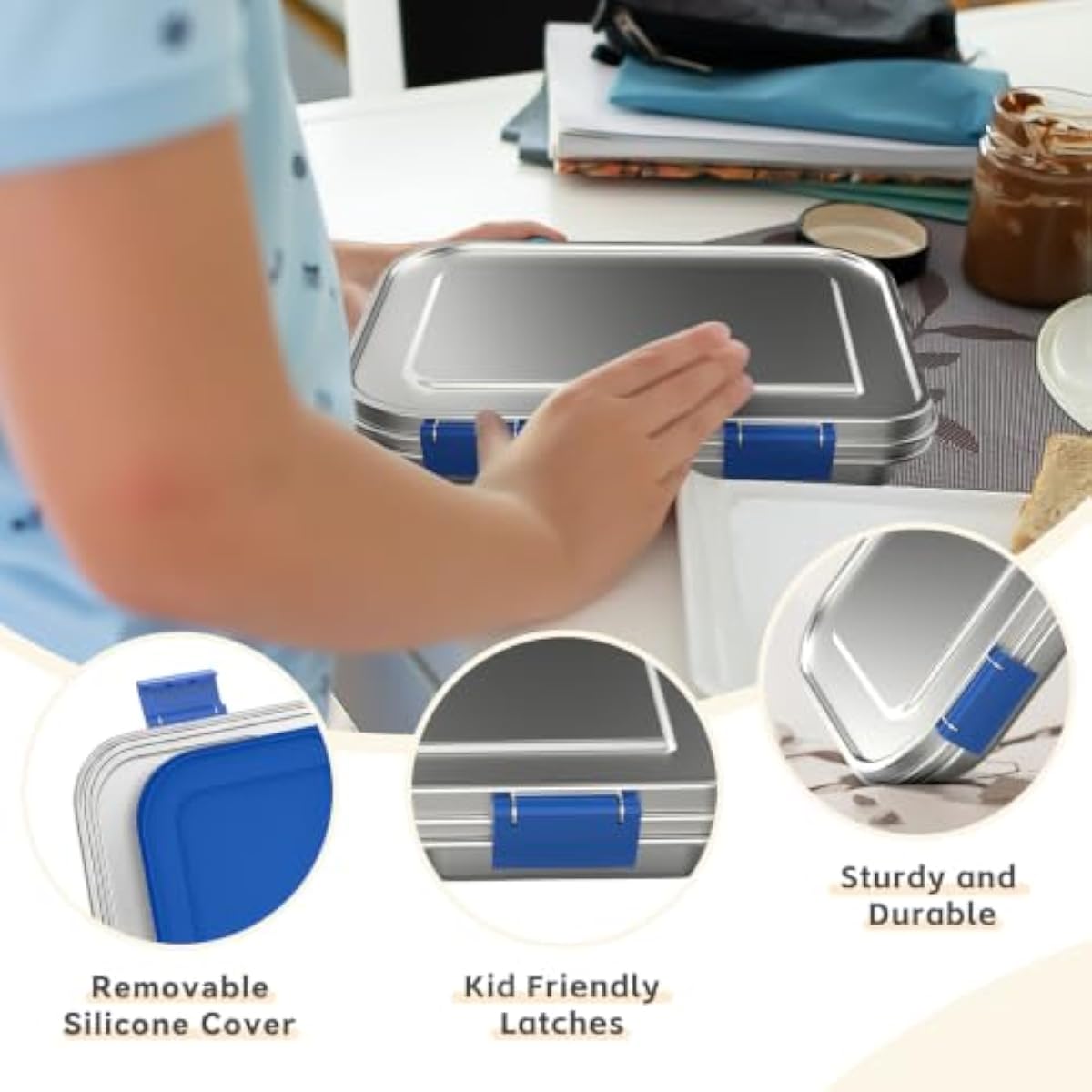Edelstahl-Bento-Lunchbox für K – Stainless Bento Box Bewertung und Preis