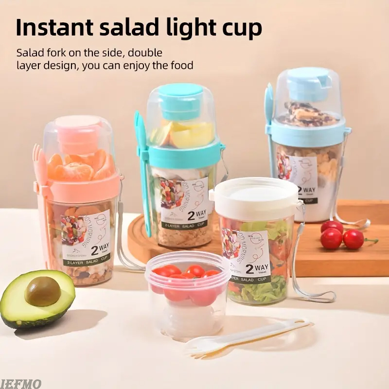 Salatschüssel-Set für unterweg – Meal Prep Yogurt Bowl Bewertung und Preis
