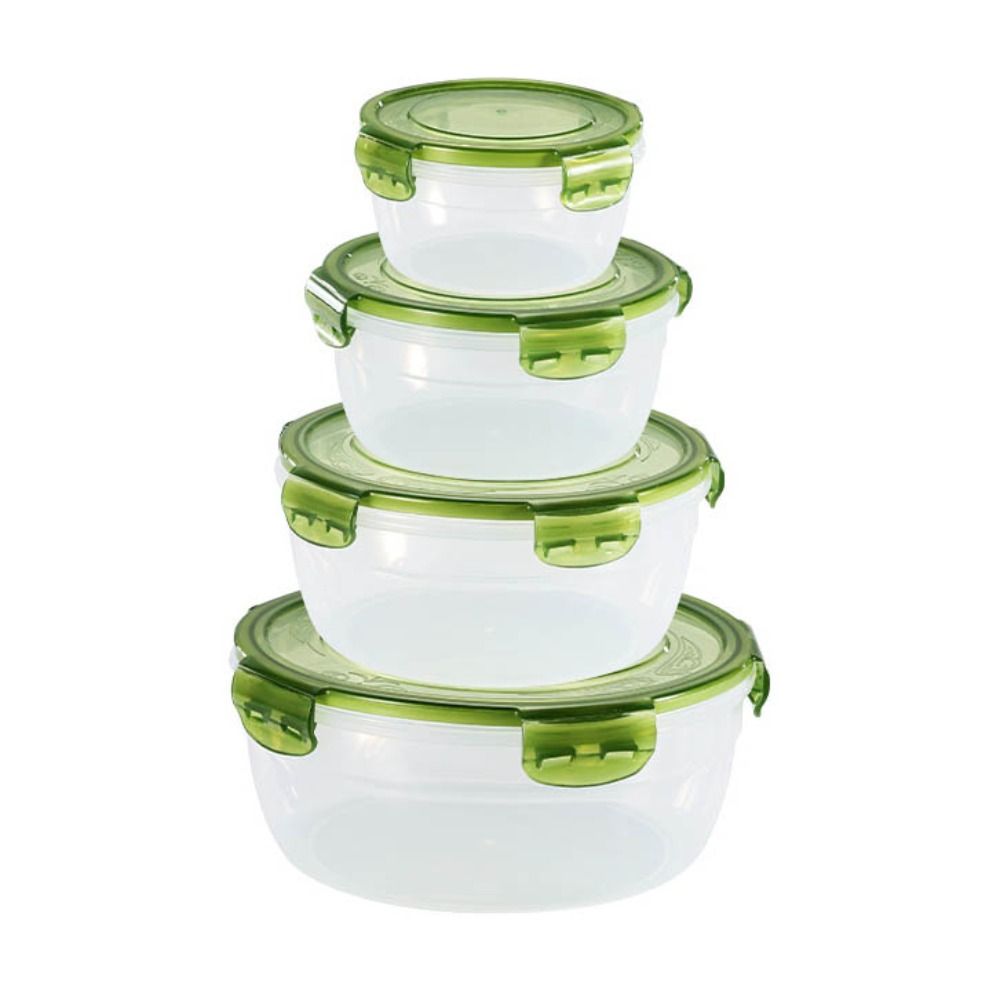 1/4 Stück sichere runde Aufbew – Meal Prep Glass Containers Oven Safe Bewertung und Preis