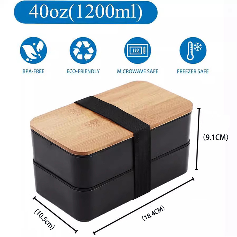 Stapelbare Bento-Box mit Utens – Meal Prep Fit Bewertung und Preis