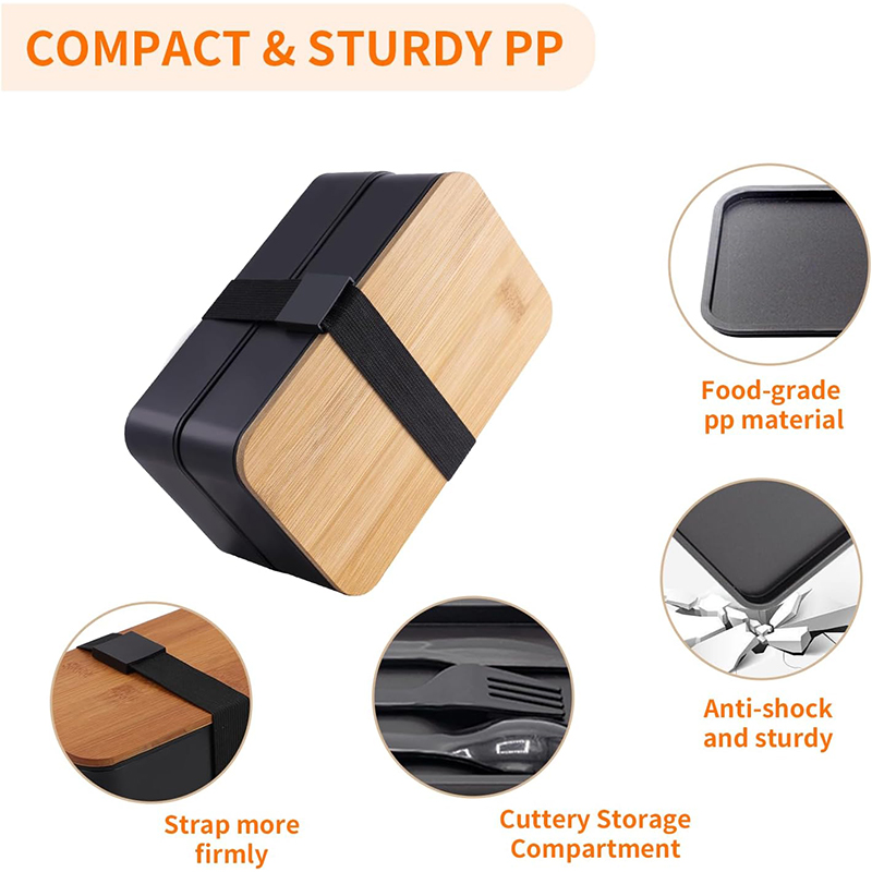 Stapelbare Bento-Box mit Utens – Meal Prep Fit Bewertung und Preis