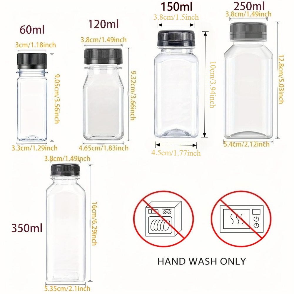 6 Stück wiederverwendbare tran – Meal Prep Juice Bottles Bewertung und Preis
