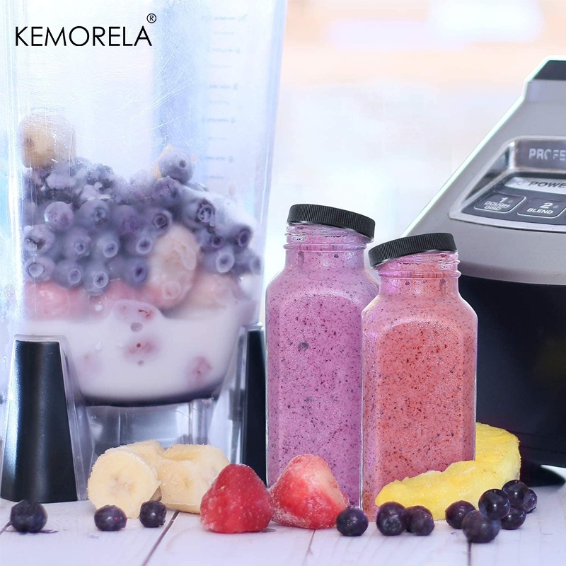 2/4PCS 350ML Glasflasche Ausla – Meal Prep Juice Bottles Bewertung und Preis
