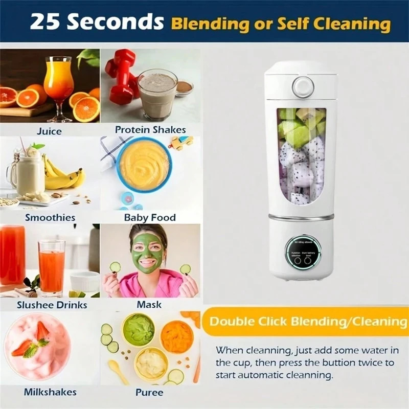 Neuer tragbarer Saftbereiter-M – Meal Prep Juice Bottles Bewertung und Preis
