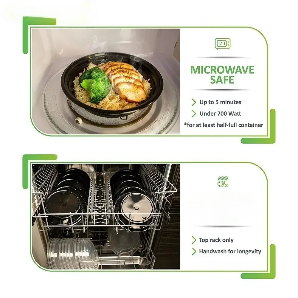 Meal Prep-Behälter, Kunststoff – Meal Prep Glass Containers Bewertung und Preis