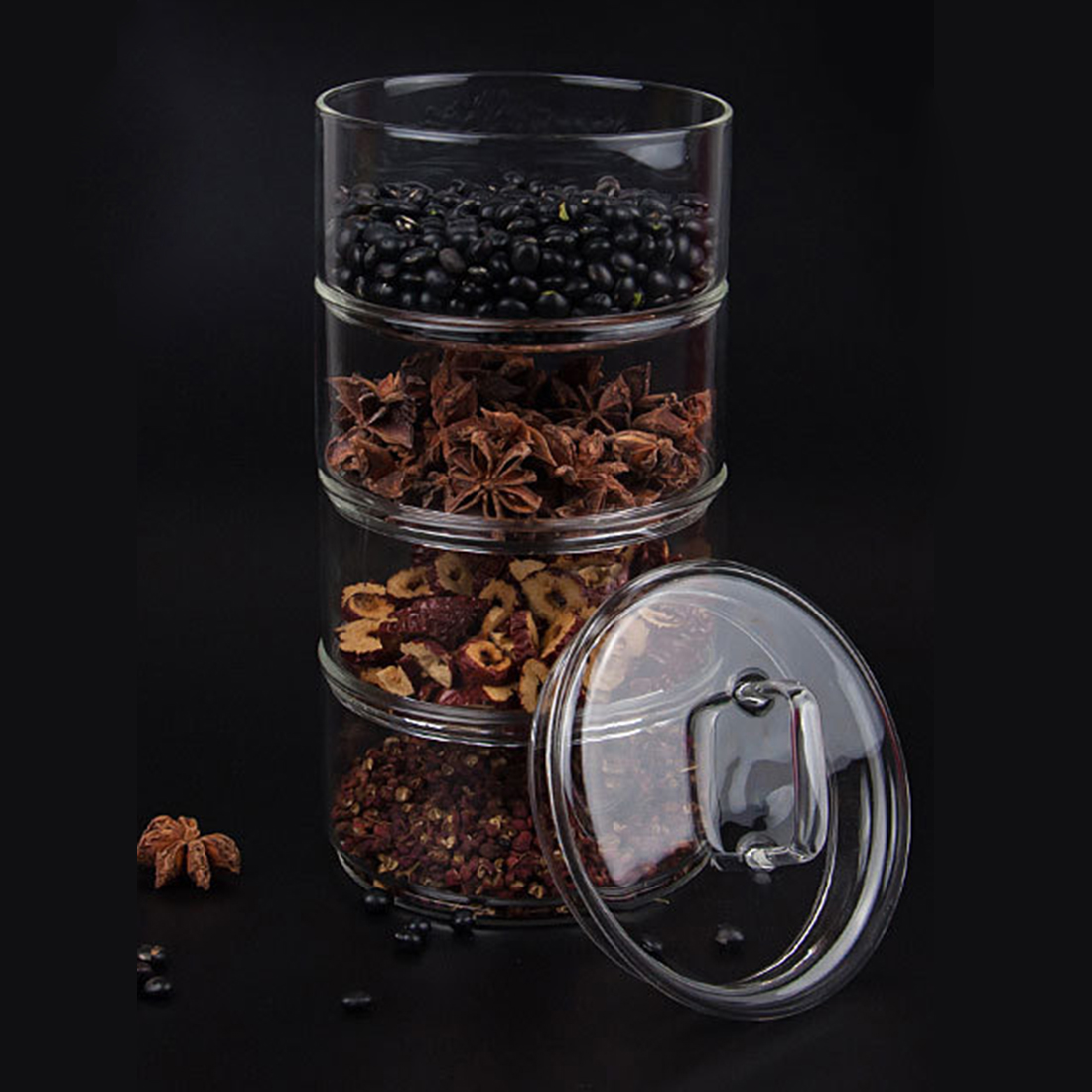 Multilayer Stapelbar Glas Flas – Meal Prep Glass Containers Bewertung und Preis