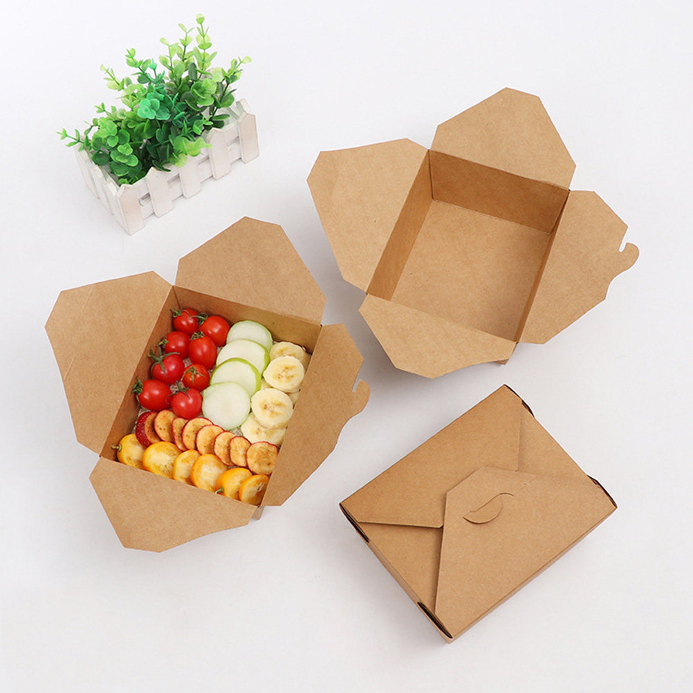 20 Stück Kraftpapier Einweg-Be – Meal Prep Delivery Bewertung und Preis