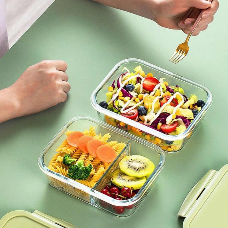 Minimalistische Glas-Lunchbox  – Meal Prep Glass Containers Bewertung und Preis