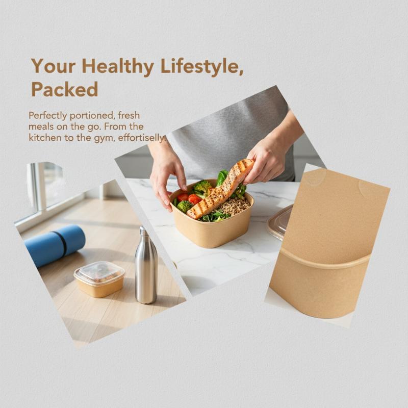 Einweg-Lunchboxen aus quadrati – Meal Prep Delivery Bewertung und Preis
