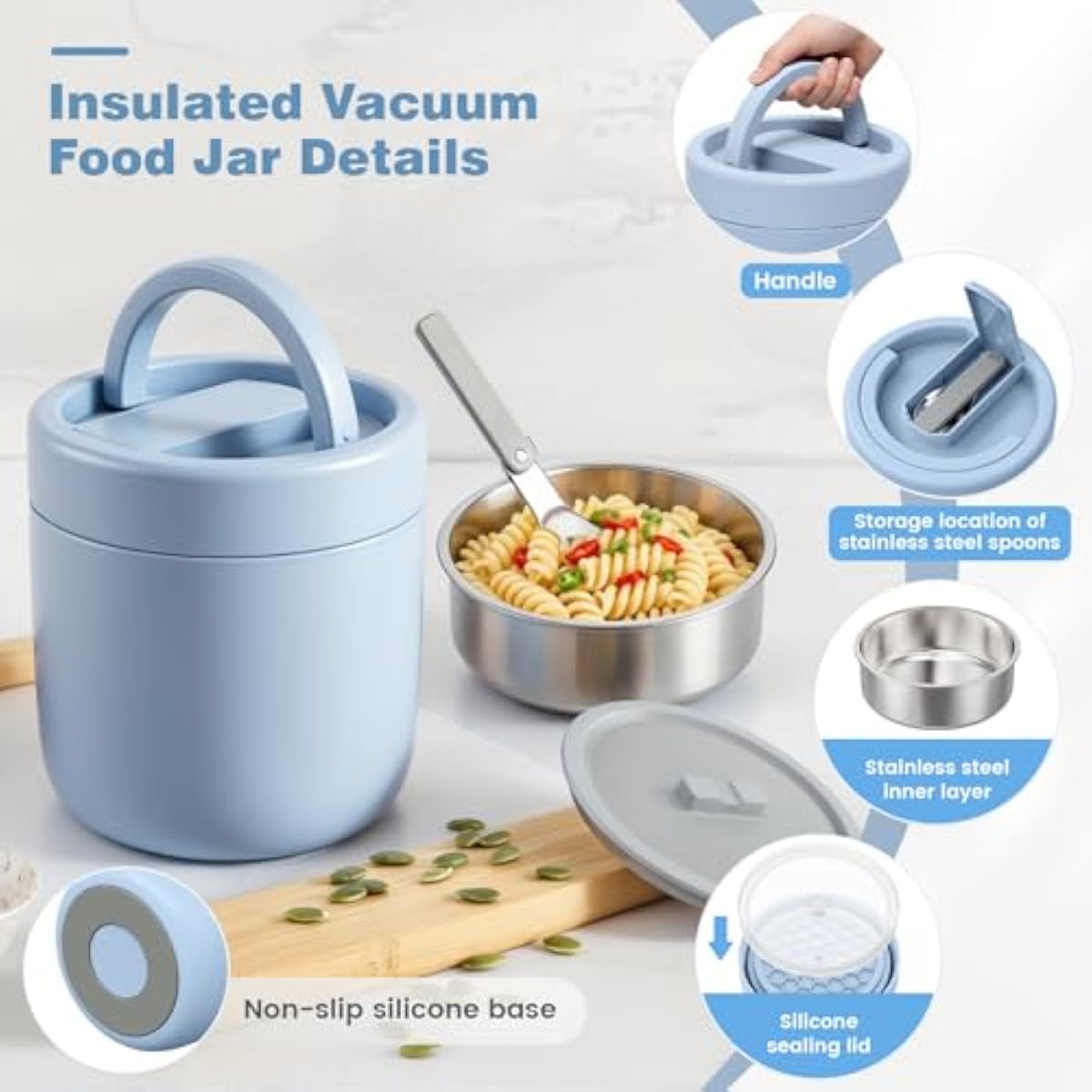 Vakuumisolierte Edelstahl-Lunc – Stainless Bento Box Bewertung und Preis
