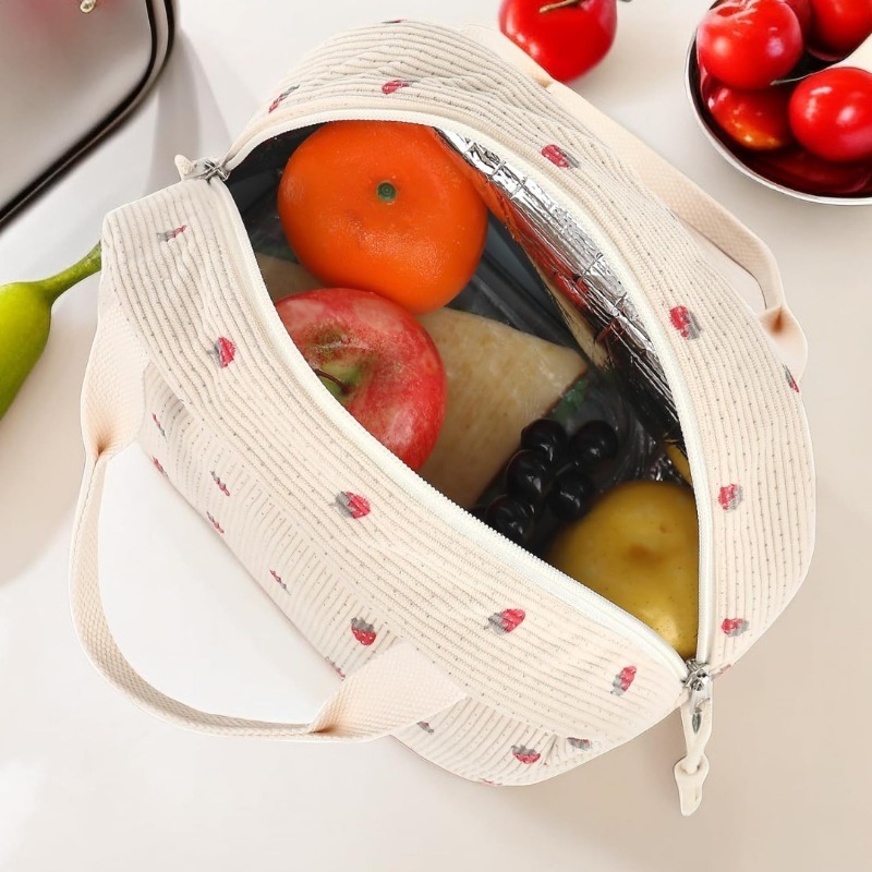 Niedliche Cord-Lunchtasche für – Meal Prep Fit Bewertung und Preis