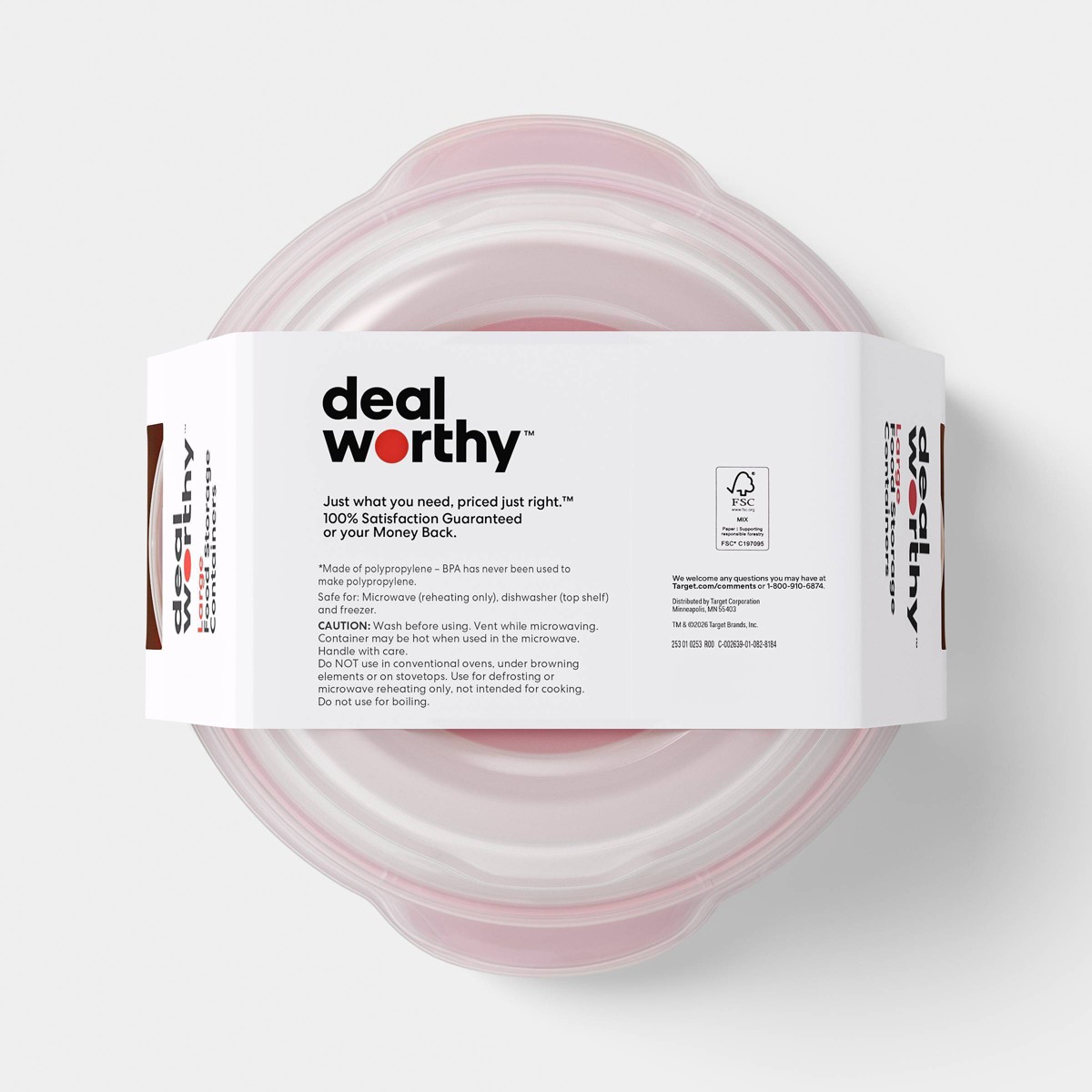2026 Neue 128oz Große Runde Le – Meal Prep Bulking Bewertung und Preis
