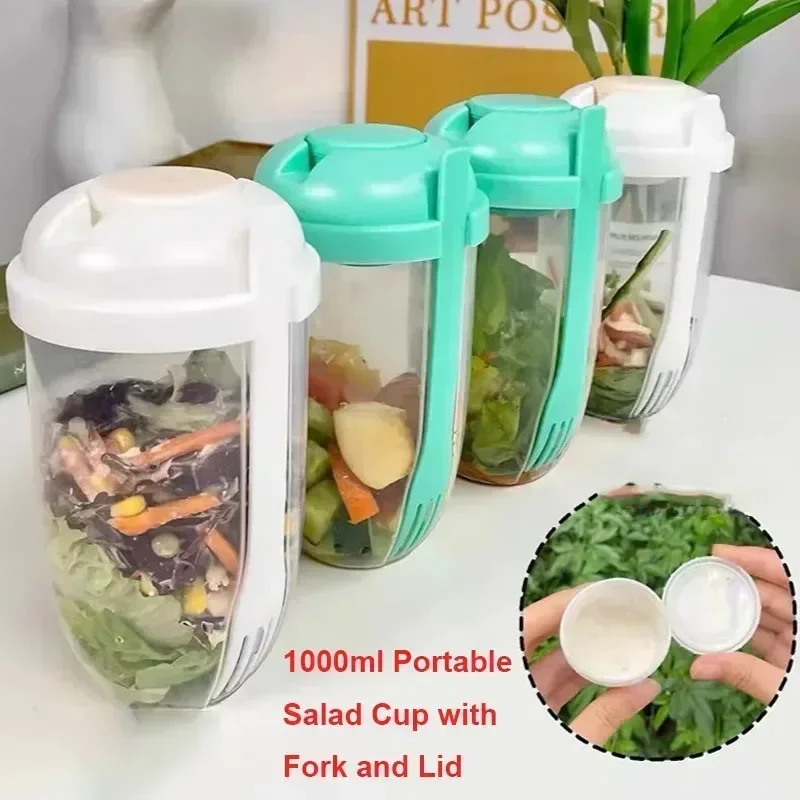 Tragbare Salatschüssel mit Dec – Meal Prep Yogurt Containers Bewertung und Preis