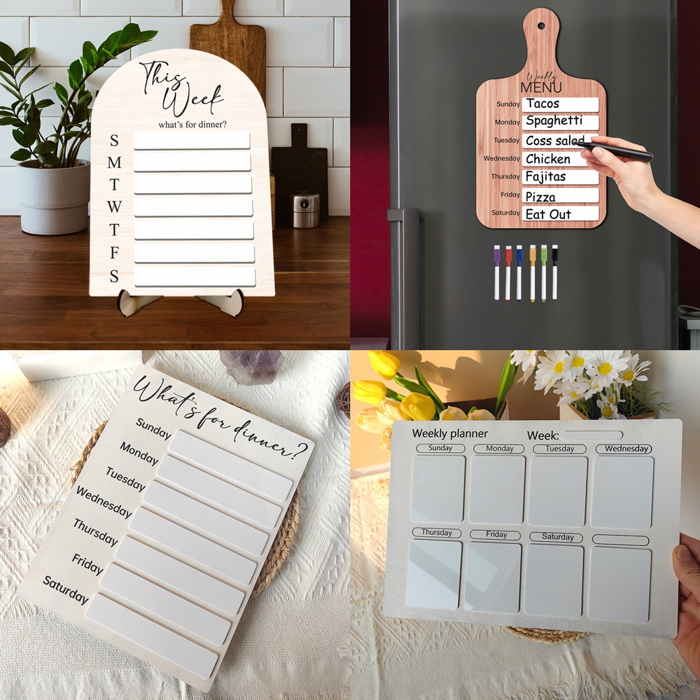 Multifunktionaler magnetischer – Meal Prep Menu Bewertung und Preis