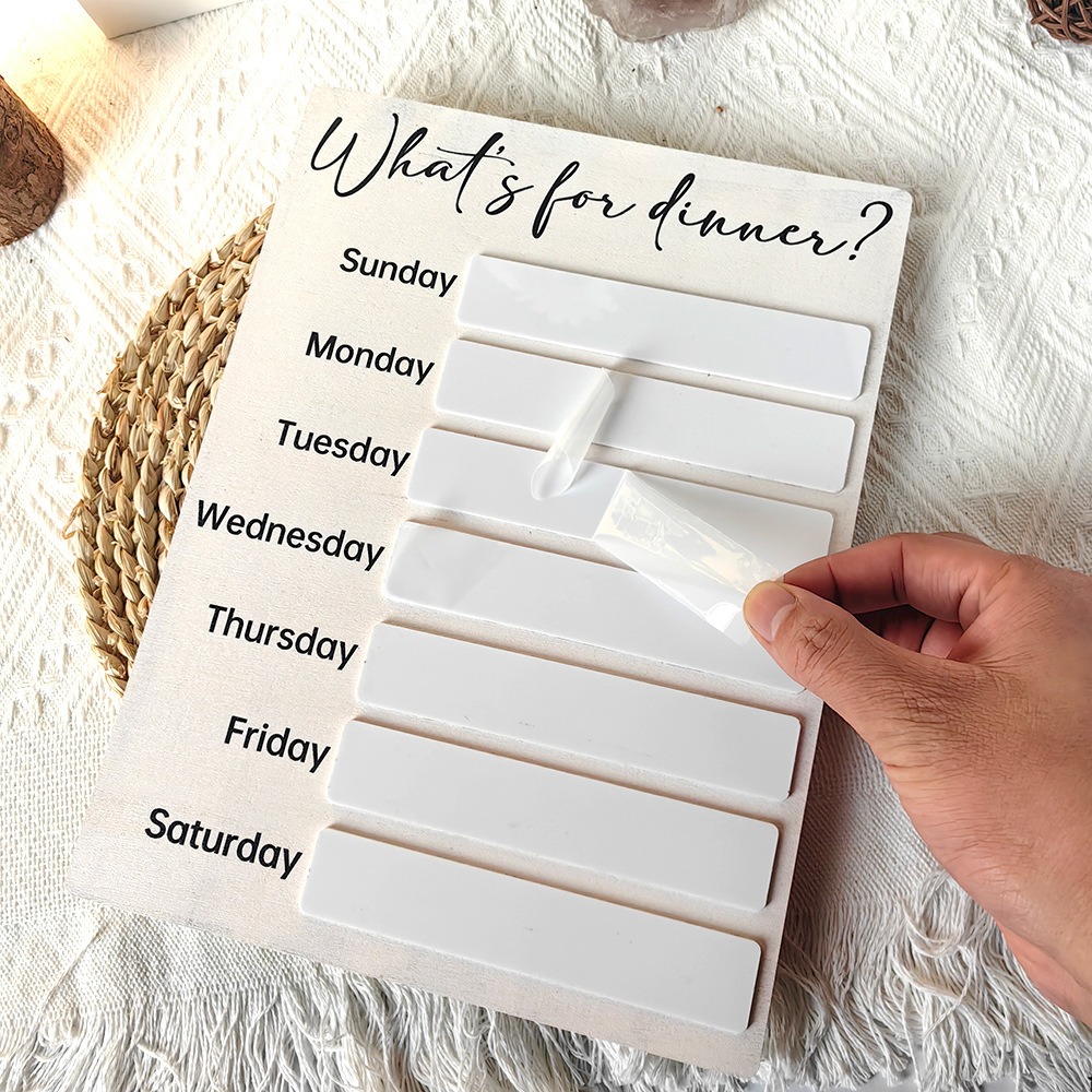 Multifunktionaler magnetischer – Meal Prep Menu Bewertung und Preis