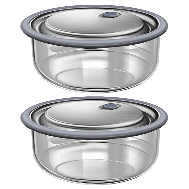 Neue verdickte High Boro silik – Meal Prep Glass Containers Oven Safe Bewertung und Preis