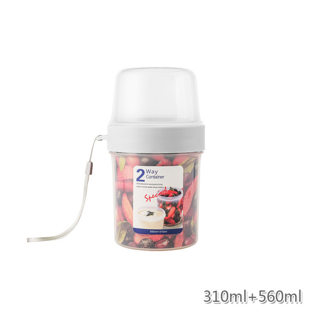 Tragbare Doppelschicht-Lebensm – Meal Prep Yogurt Bowl Bewertung und Preis