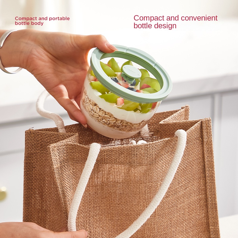 Glasbehälter für Overnight-Oat – Meal Prep Yogurt Bowl Bewertung und Preis