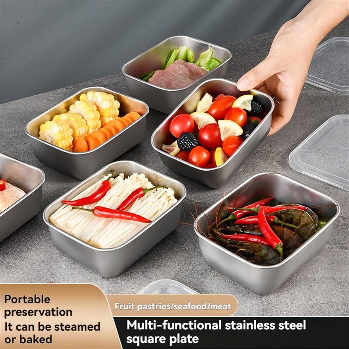 【AT48】 NEUE Stapelbare Lebensm – Meal Prep Fit Bewertung und Preis