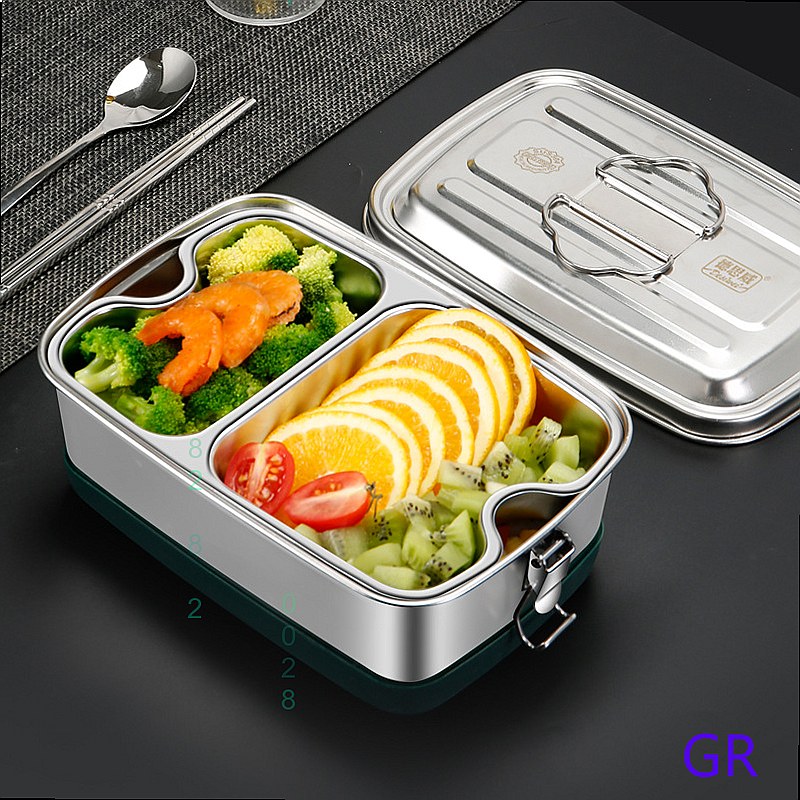 304 Edelstahl Lunchbox Auslauf – Stainless Bento Box Bewertung und Preis
