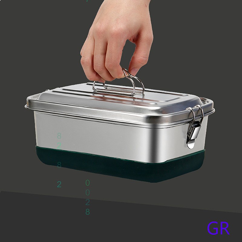 304 Edelstahl Lunchbox Auslauf – Stainless Bento Box Bewertung und Preis