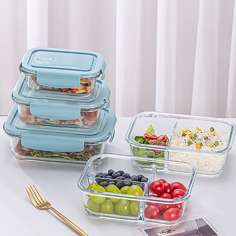 1/2/3 Gitter, verdickt, auslau – Meal Prep Glass Containers Oven Safe Bewertung und Preis